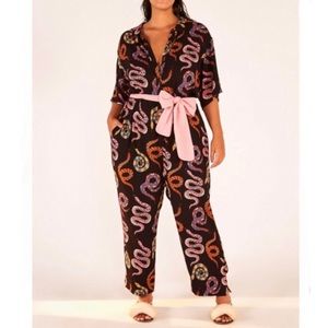 FARM RIO SNAKES JUMPSUIT